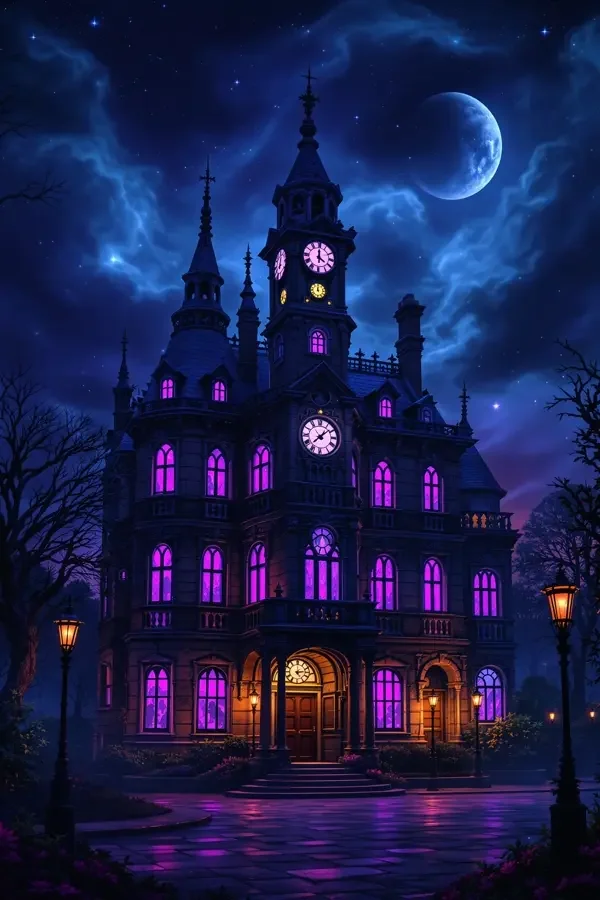 时间旅馆住进这间旅馆的人，都和时间玩了一场赌局 西瓜影视暗夜高清海报