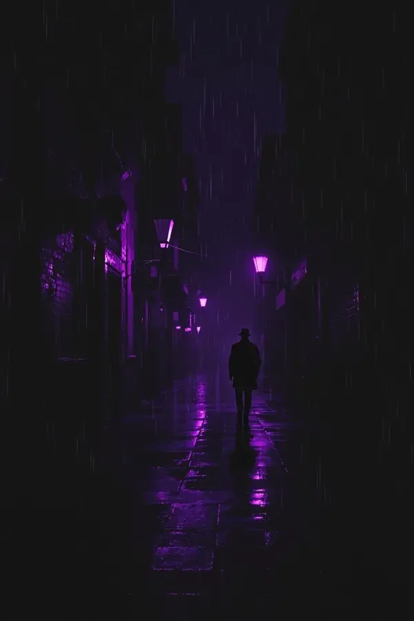 暗巷回声每个人都在深夜的巷子里，藏着一个秘密 西瓜影视暗夜高清海报
